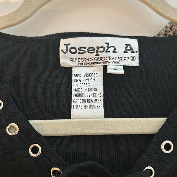 Joseph A. Black Top Size L - Picture 5 of 5